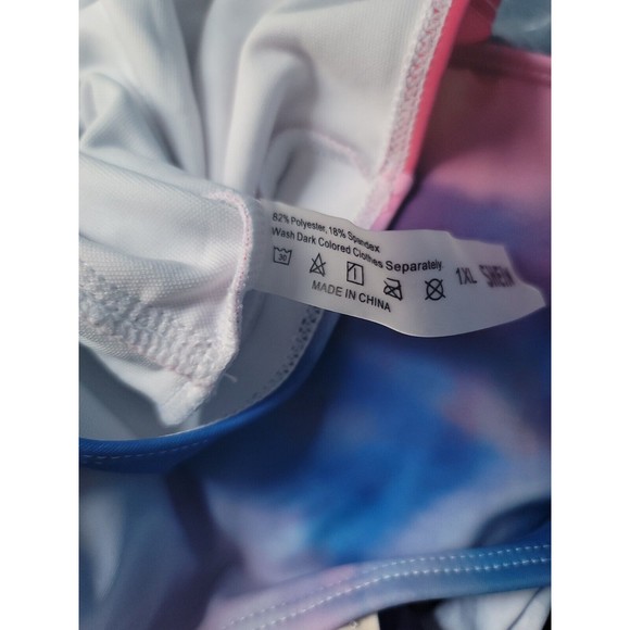 SHEIN Women's One-Piece Swimsuit Stretch Plus size 1XL. - Picture 9 of 9